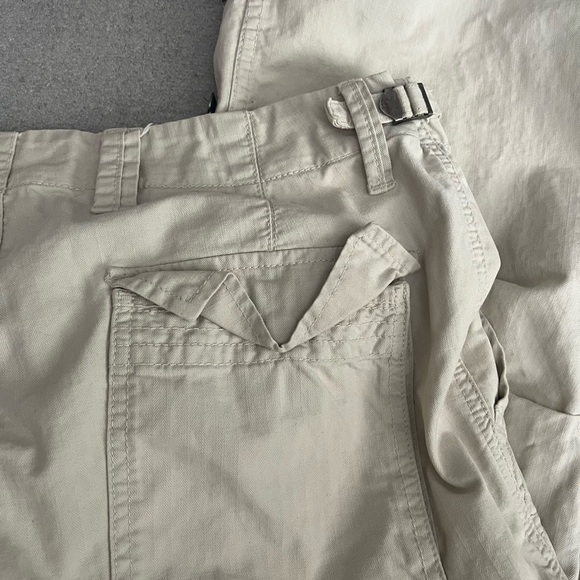 [34/32]VTG Polo Ralph Lauren Beige Cargo Pants - Picture 8 of 12